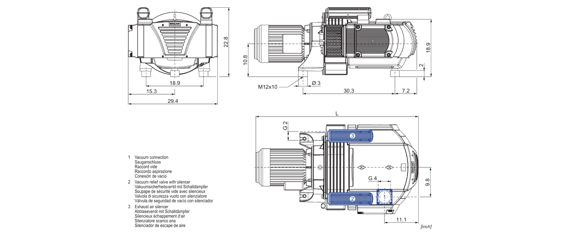 VTLF 2.400真空泵 VTLF 2.400真空泵