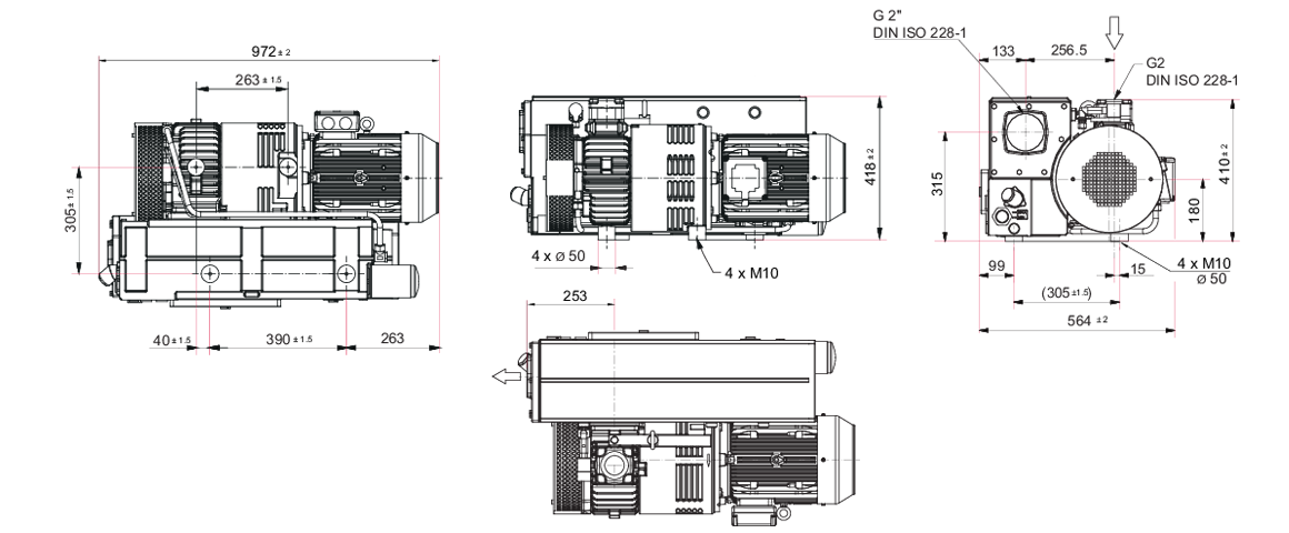 Hena 201單級(jí)旋片真空泵 Hena 201單級(jí)旋片真空泵