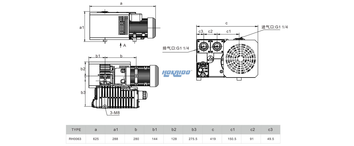RH0063單級(jí)旋片真空泵安裝圖.jpg RH0063單級(jí)旋片真空泵安裝圖.jpg