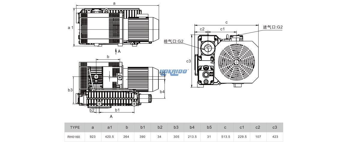 RH0160單級(jí)旋片真空泵安裝圖.jpg RH0160單級(jí)旋片真空泵安裝圖.jpg
